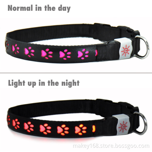 Best Flashing Light Up Leather Dog Collars